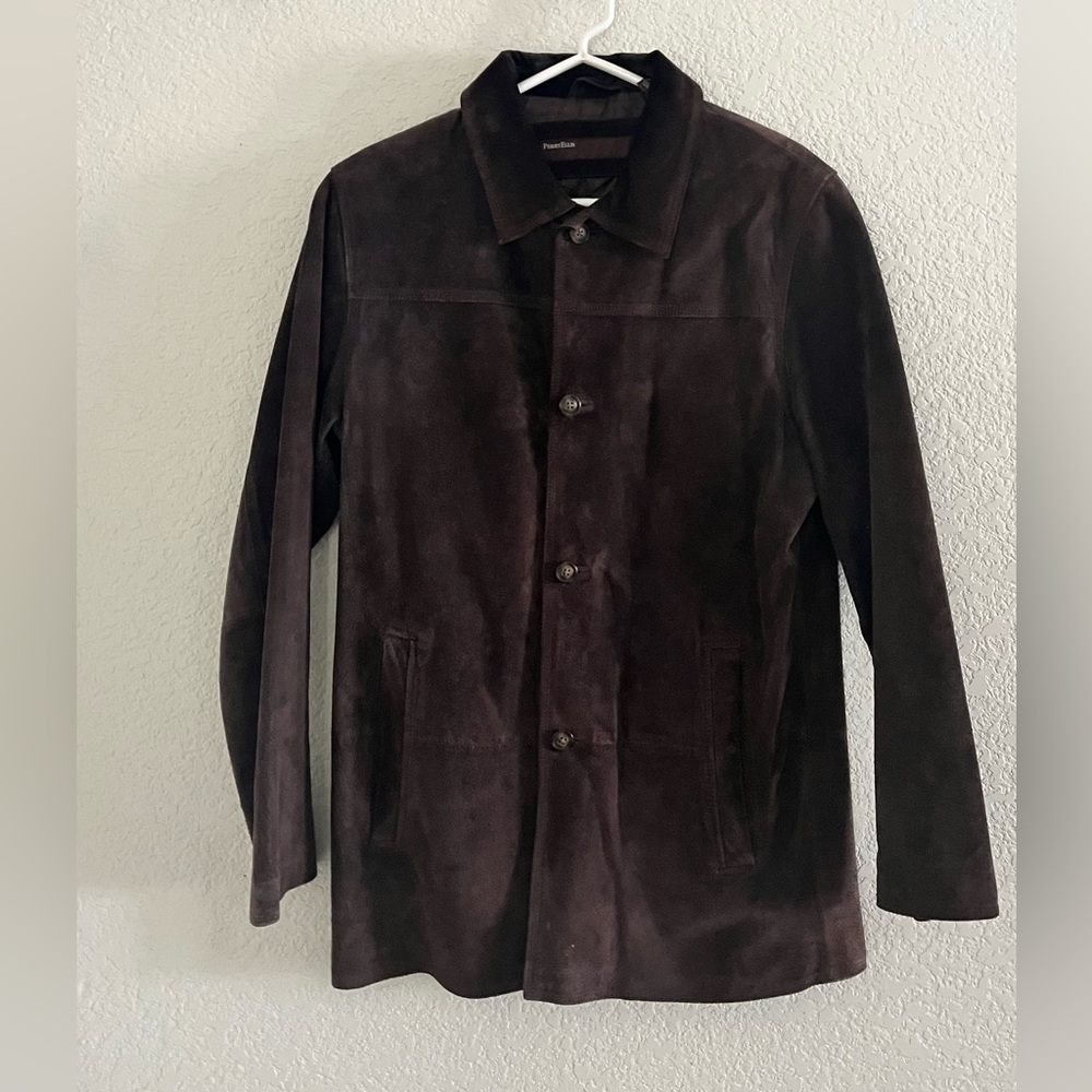 Perry Ellis Men’s Suede Jacket